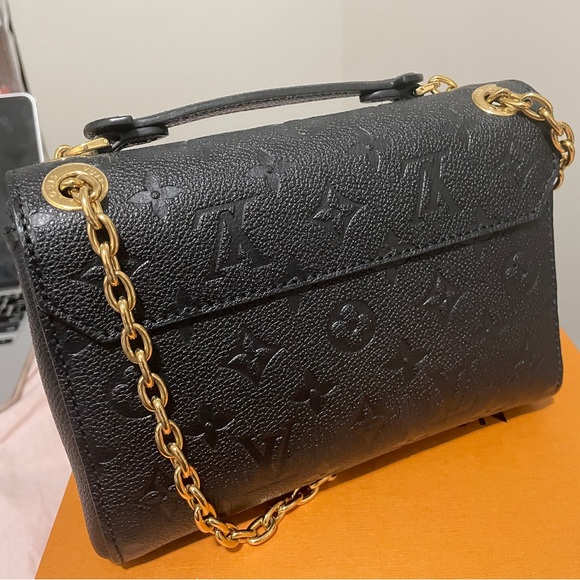 (SOLD) Authentic LV Louis Vuitton Vavin BB black - Picture 9 of 13